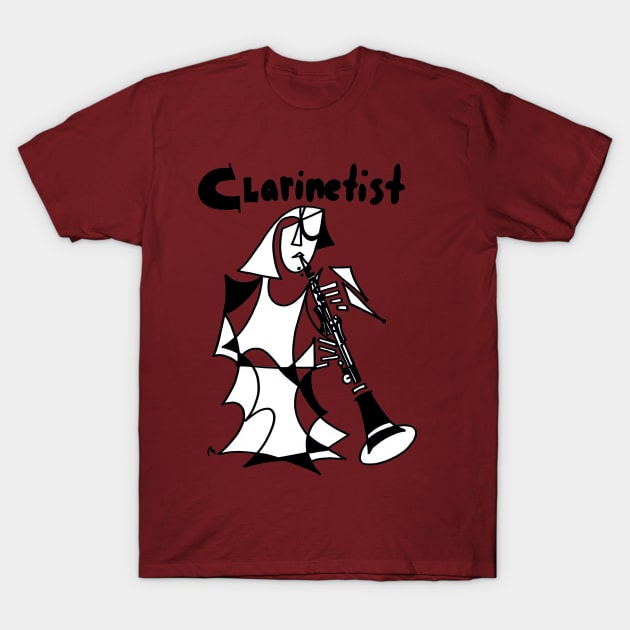 Clarinetist (Female) by Pollux T-Shirt by WorldofPollux